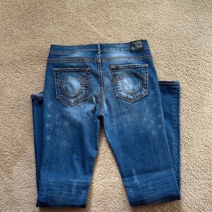 True Religion CORA Women's Blue Jeans